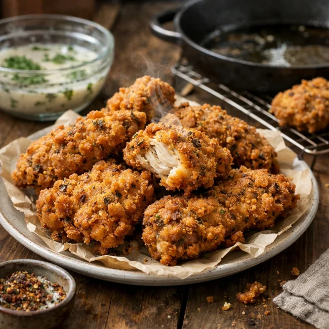Herb-Infused Buttermilk Fried Chicken