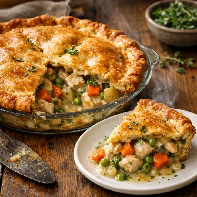 Herb-Infused Chicken Pot Pie
