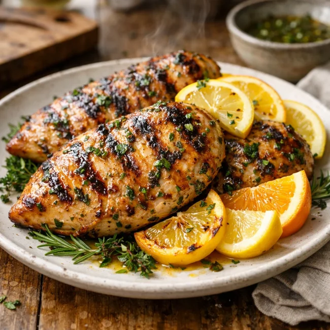 Herb-Infused Citrus Grilled Chicken