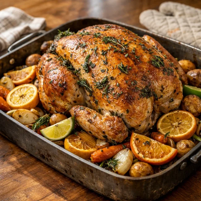 Herb-Infused Citrus Turkey Roast