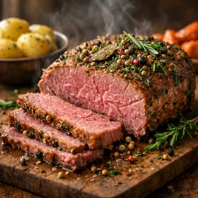Herb-Infused Corned Beef