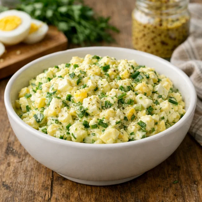 Herb Infused Egg Salad