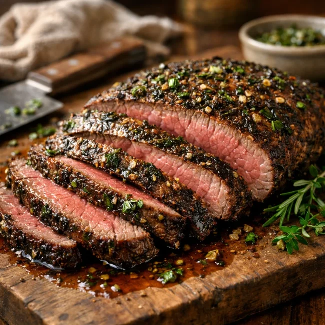 Herb-Infused London Broil