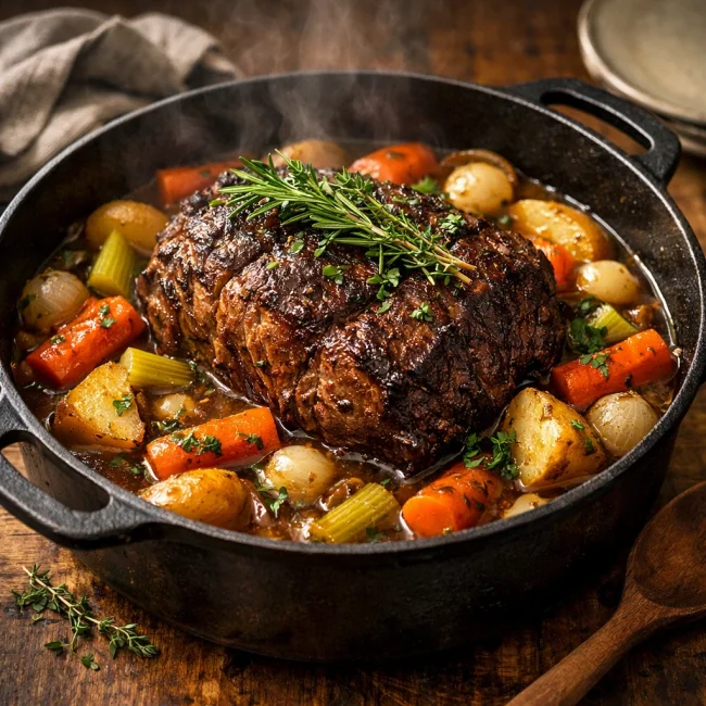 Herb-Infused Pot Roast