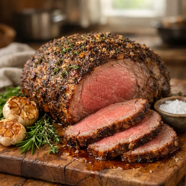 Herb-Infused Tender Prime Rib