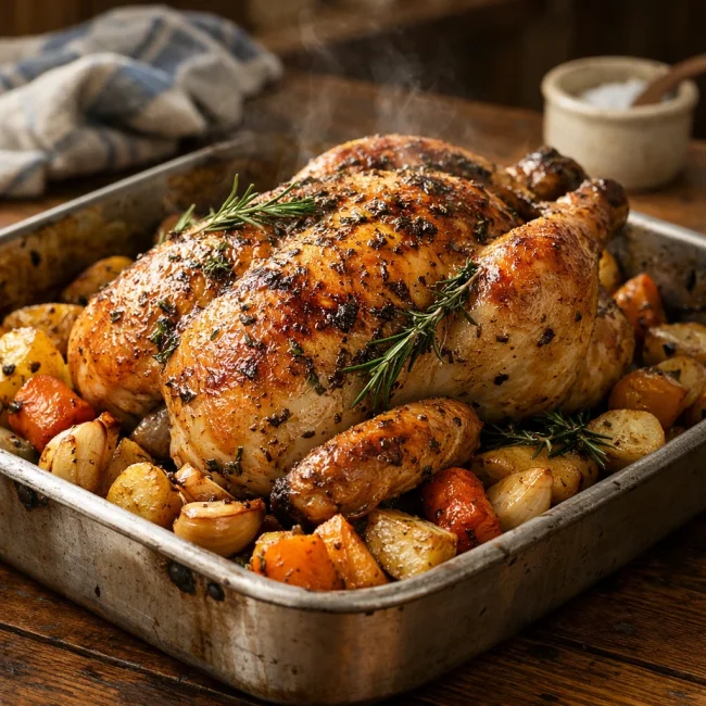 Herb-Roasted Chicken