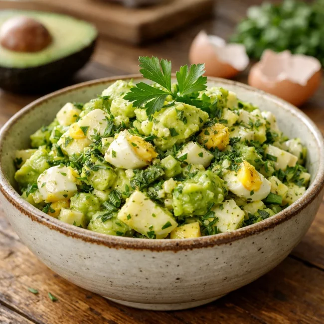 Herbaceous Avocado Egg Salad