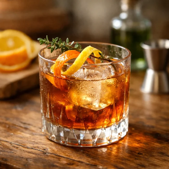 Herbal Citrus Old Fashioned