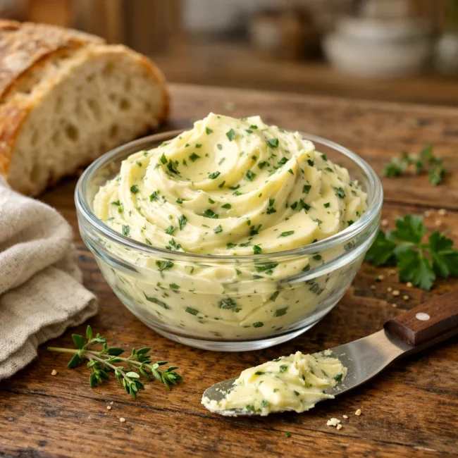Herbal Infused Homemade Butter