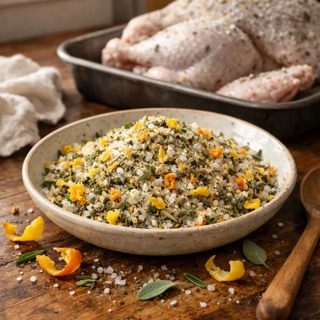 Herbed Citrus Dry Brine for Turkey