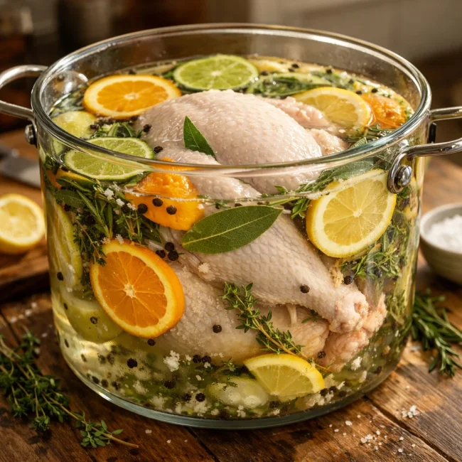 Herbed Citrus Turkey Brine