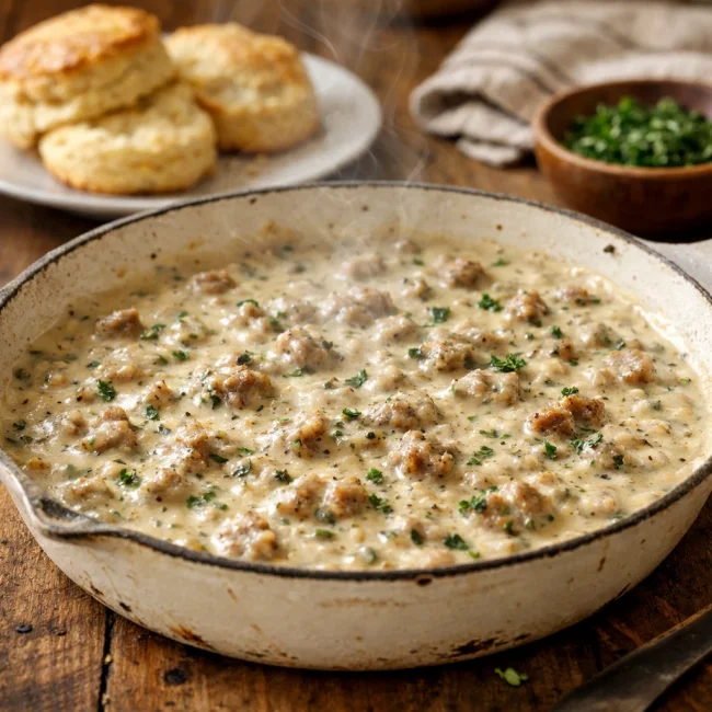 Herbed Sausage Gravy
