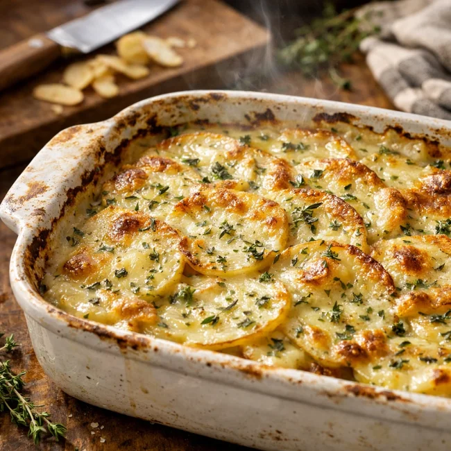 Herbed Scalloped Potatoes