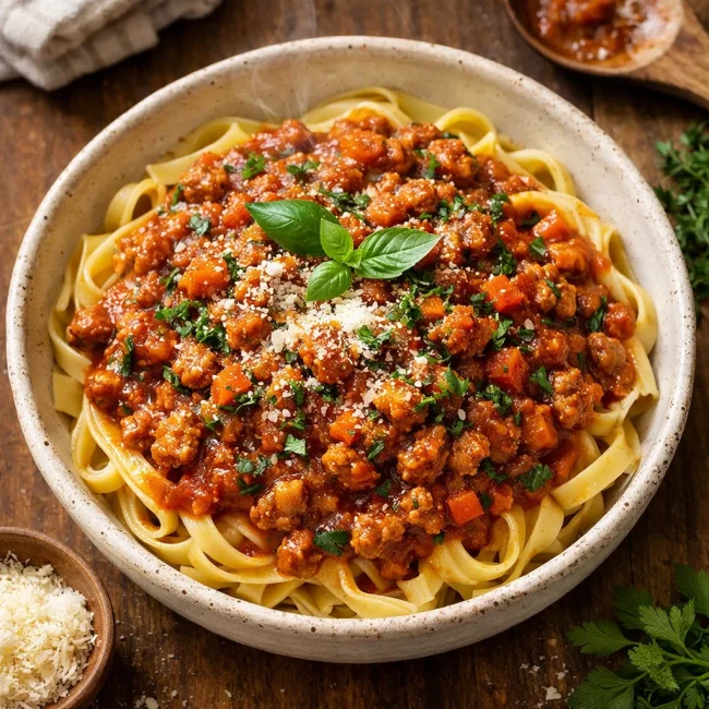 Herbed Turkey Bolognese