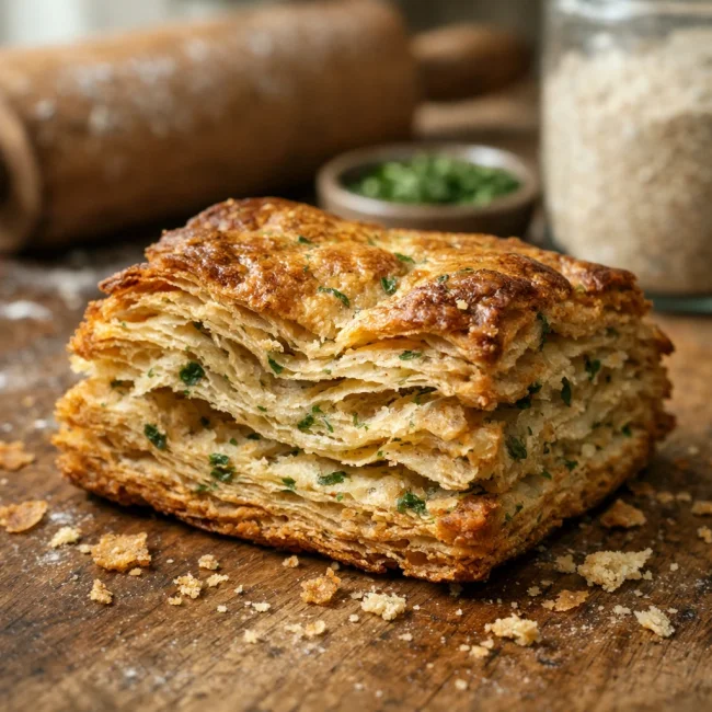 Herbed Whole Wheat Puff Pastry