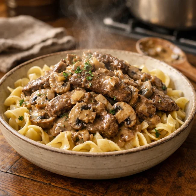 Heritage Beef Stroganoff