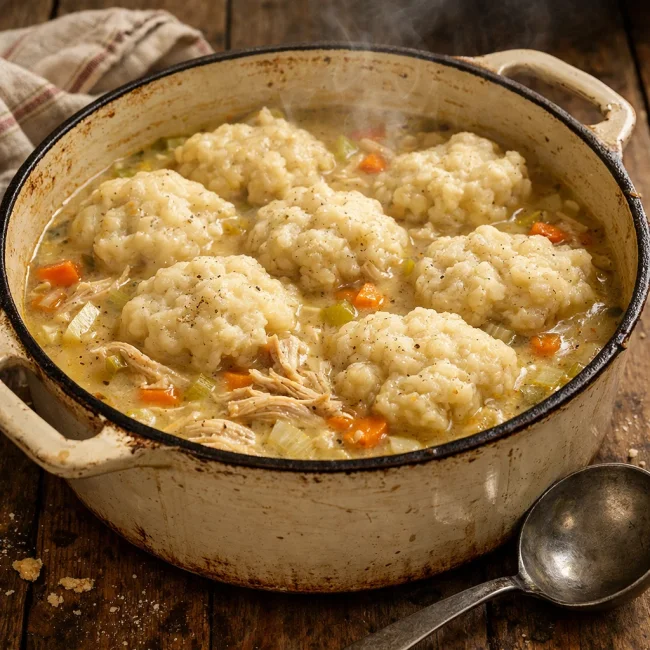Heritage Chicken and Dumplings