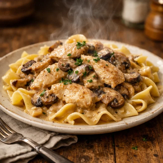 Heritage Chicken Stroganoff