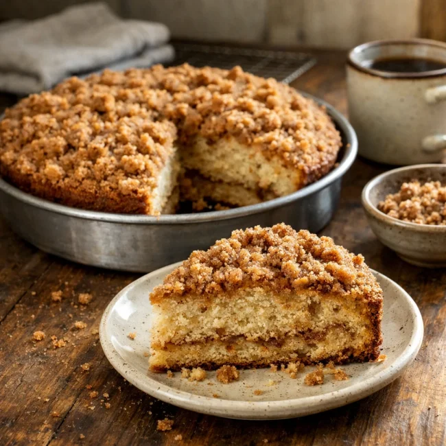 Heritage Cinnamon Crumb Cake