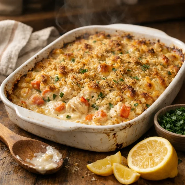 Heritage Crab Casserole