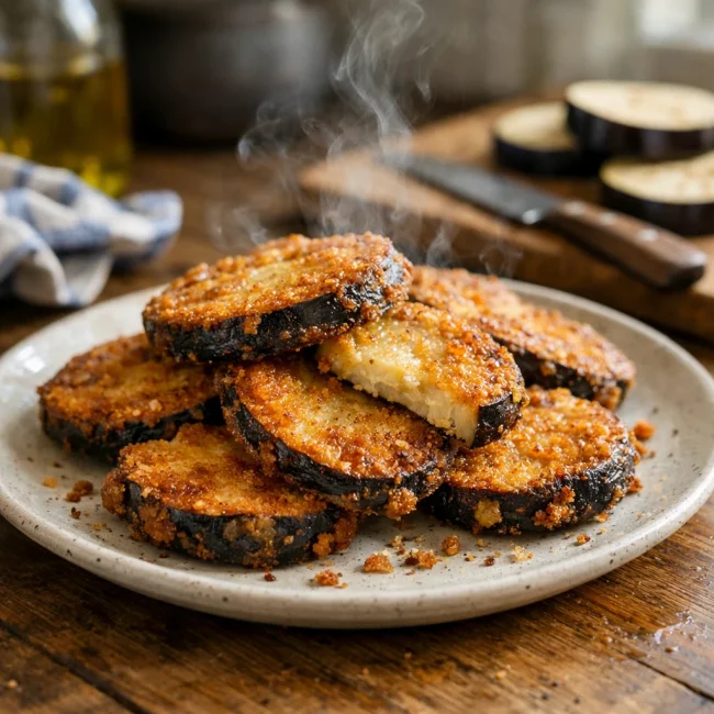 Heritage Fried Eggplant