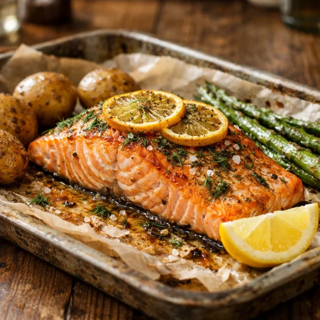Heritage Oven-Baked Salmon