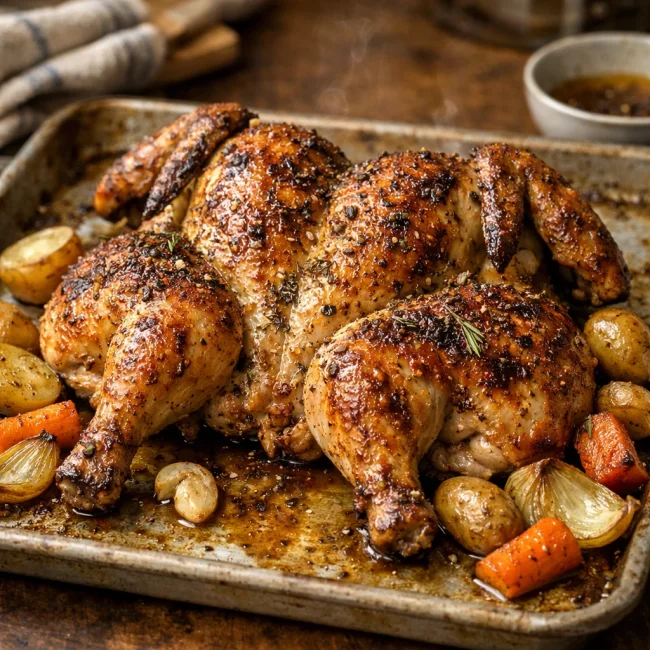 Heritage Spatchcock Chicken