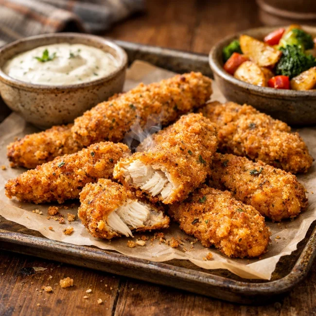 Heritage-Style Oven Baked Chicken Tenders