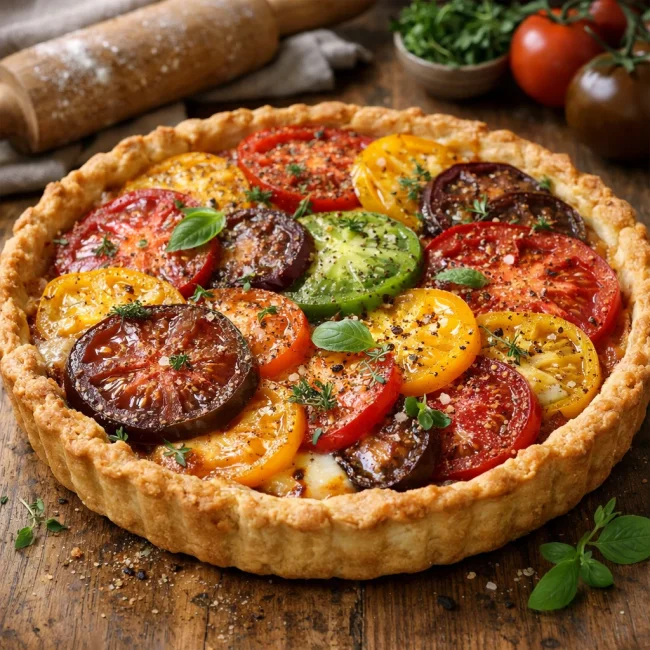 Heritage Tomato Tart