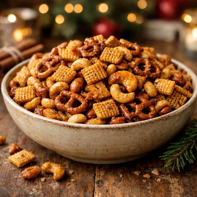 Holiday Spice Chex Mix