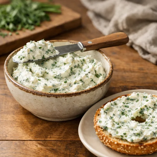Homemade Herb Cream Cheese