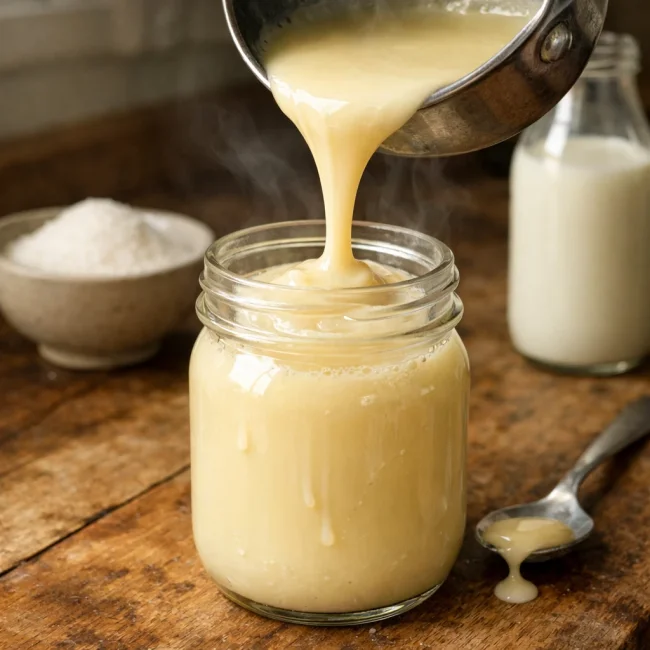 Homemade Sweetened Condensed Milk