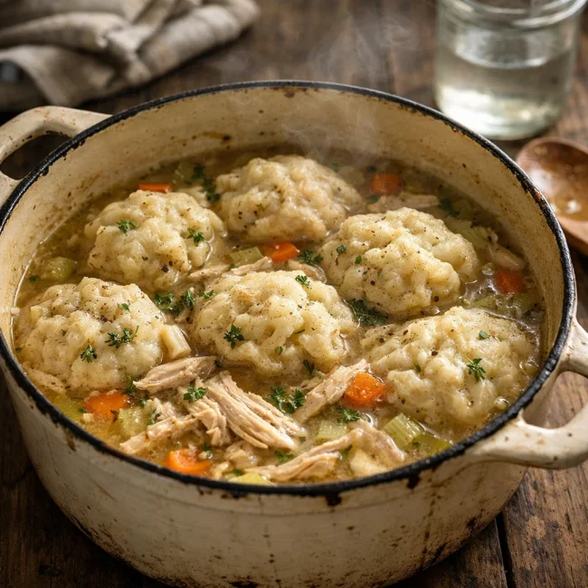 Homestead Chicken and Dumplings