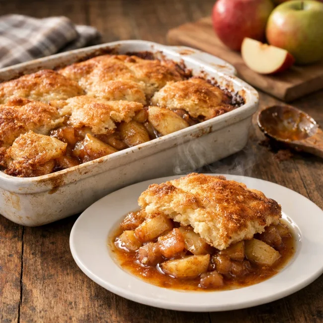 Homestyle Apple Cobbler