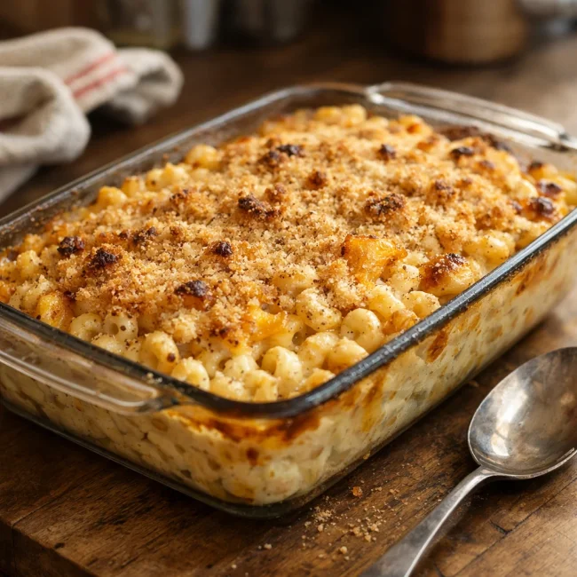 Homestyle Baked Macaroni and Cheese