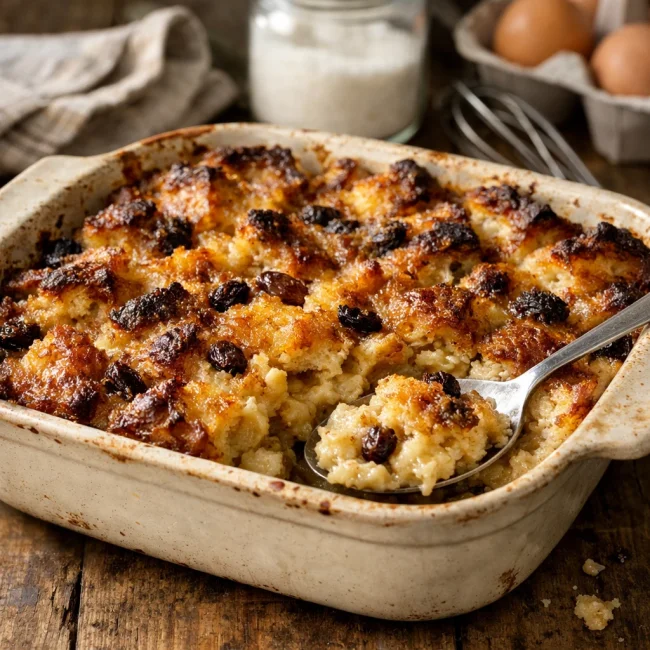Homestyle Bread Pudding