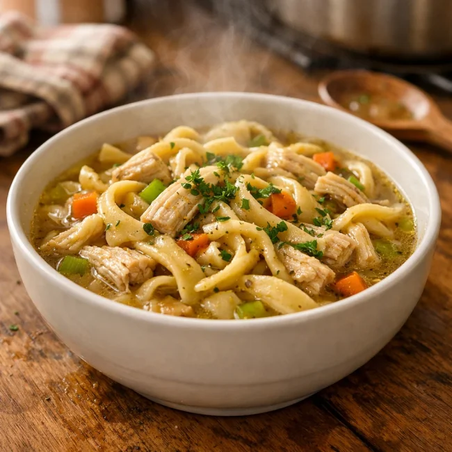 Homestyle Chicken & Noodles