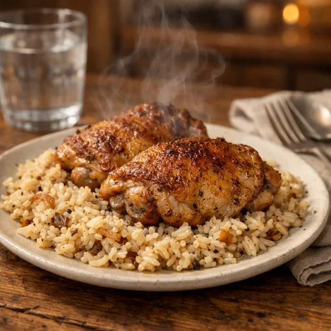 Homestyle Chicken and Rice