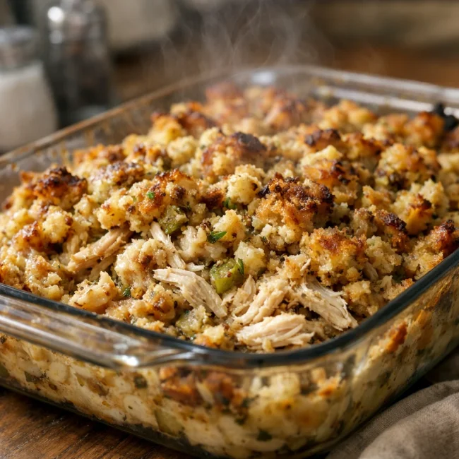 Homestyle Chicken and Stuffing