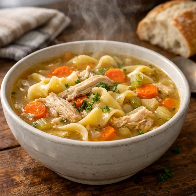 Homestyle Chicken Noodle Soup