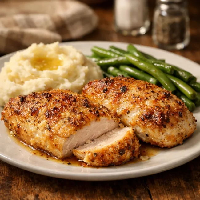 Homestyle Garlic Parmesan Chicken