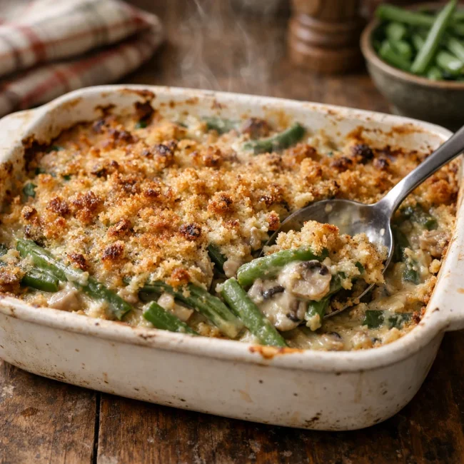 Homestyle Green Bean Bake