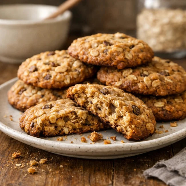 Homestyle Oatmeal Cookies