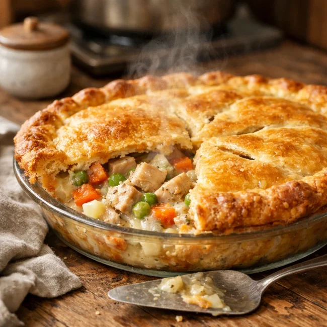Homestyle Turkey Pot Pie