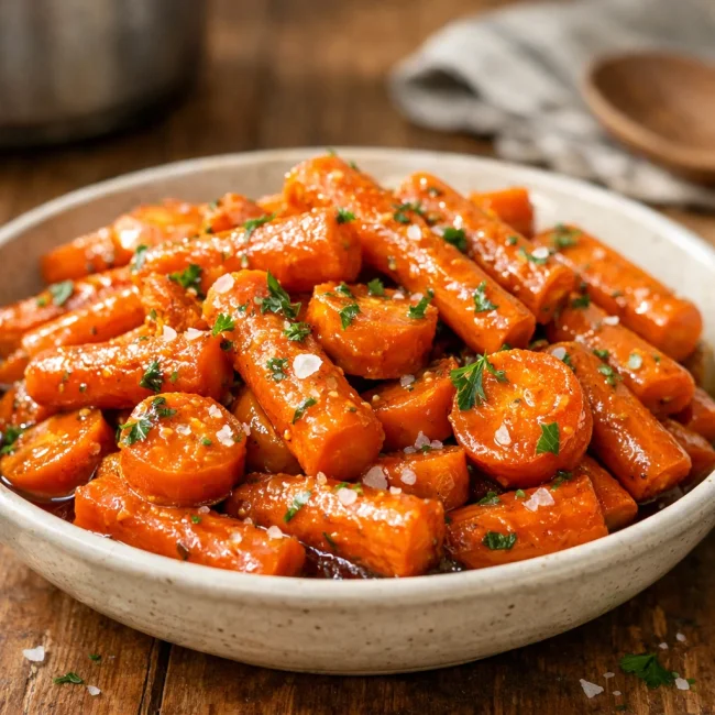 Honey-Butter Glazed Carrots