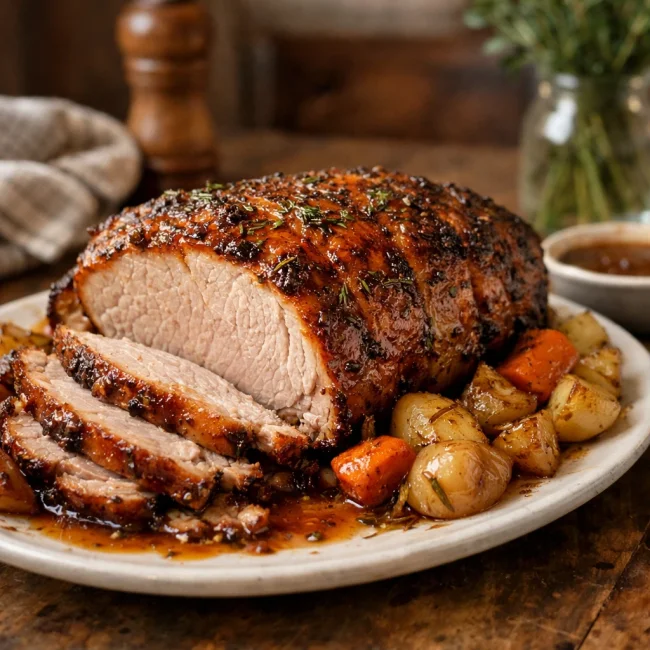 Honey Herb Pork Roast