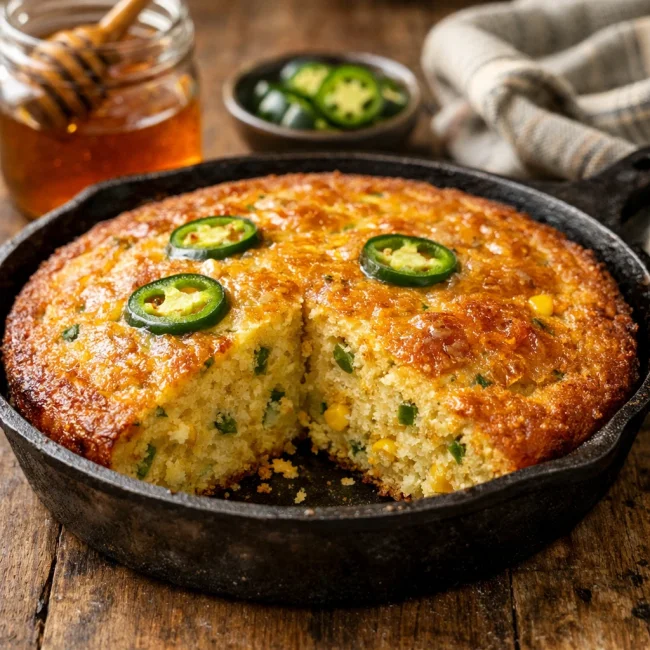 Honey Jalapeño Cornbread