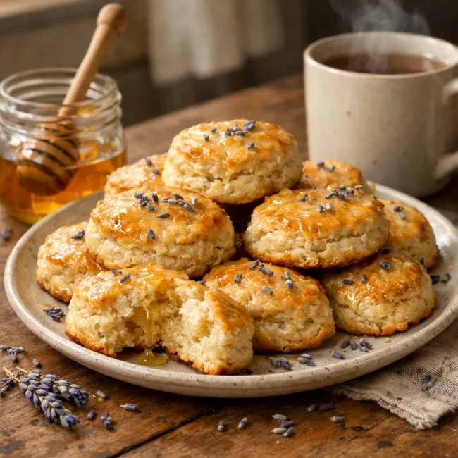 Honey Lavender Biscuit Bliss