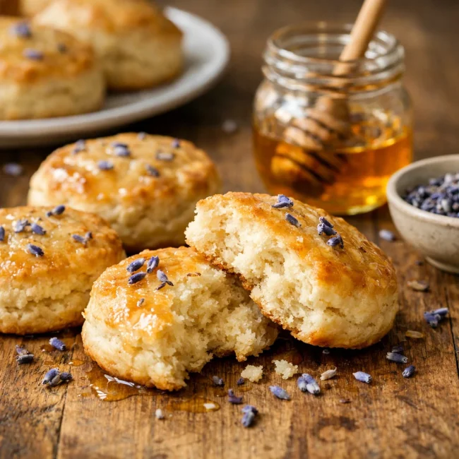Honey Lavender Biscuits
