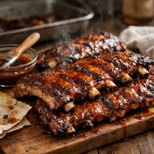 Honey Maple Glazed Baby Back Ribs